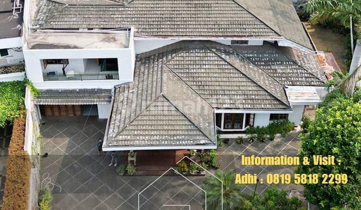 Super Strategic Location, Safe and Comfortable, Wide Road, Well-Maintained Building at Jl Senjaya Kebayoran Baru