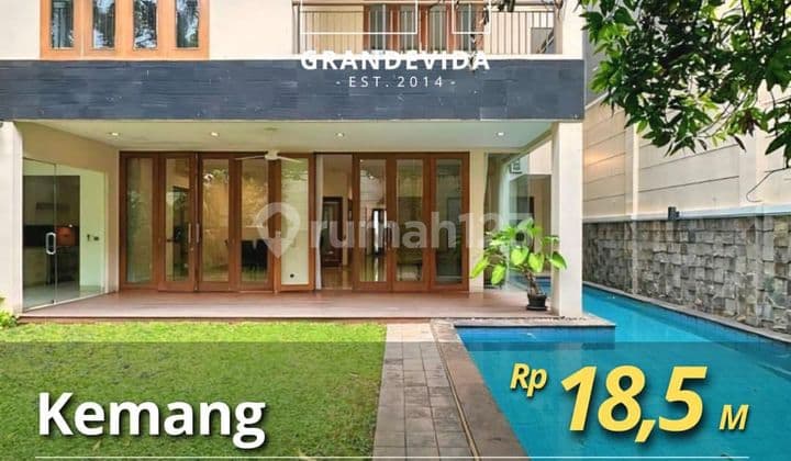Rumah Terawat Dan Siap Huni Modern Tropical Townhouse Dalam Cluster Dekat Ke Kemang Raya