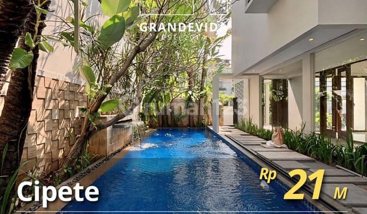 Rumah Baru Renovasi Design Modern Tropical Lokasi Strategis Dekat Mrt Station