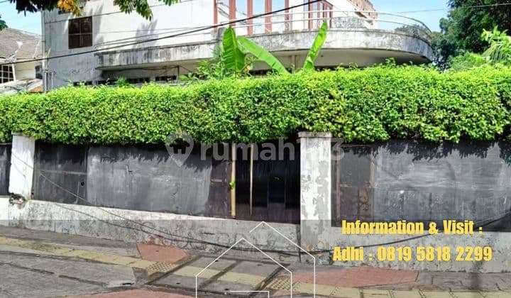 Old House Land Calculation Suitable For Business Or Residence At Jl Sisingamangaraja