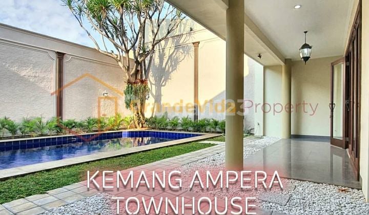 Rumah Terawat Dan Siap Huni Posisi Hoek Tanah Dan Bangunan Besar At Kenanga Ampera Kemang