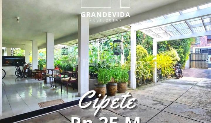 Rumah Terawat Dan Siap Huni Halaman Luas Lokasi Premium Dekat Mrt Station