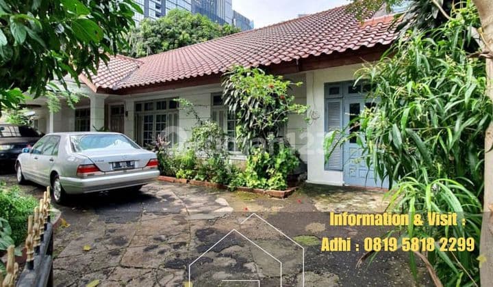 Rumah Tua Hitung Tanah Bisa Bangun Gedung 45 Lantai Bersebelahan Dengan Scbd At Jl Tulodong Atas