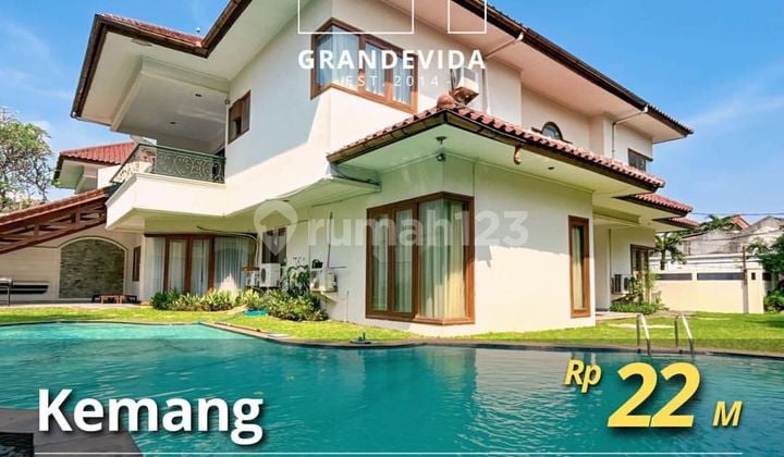 Siap Huni Aman Dan Nyaman Lokasi Strategis Dalam Townhouse Besar At Ampera Kemang