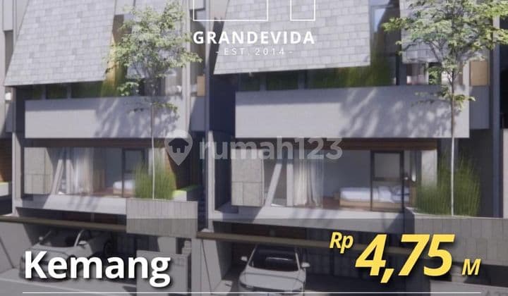 Rumah Baru Dalam Townhouse 20 Unit Bangunan 3 Lantai Plus Rooftop At Kemang Ampera