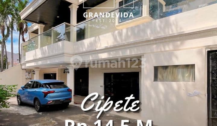 Jual Cepat Rumah Lokasi Sangat Strategis Tanah Besar Bangunan Besar Dekat Mrt Station