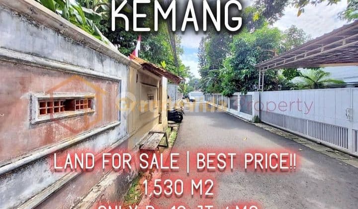 Super Cheap Land Plots for Quick Sale in Hoek Strategic Location at NKF Kemang