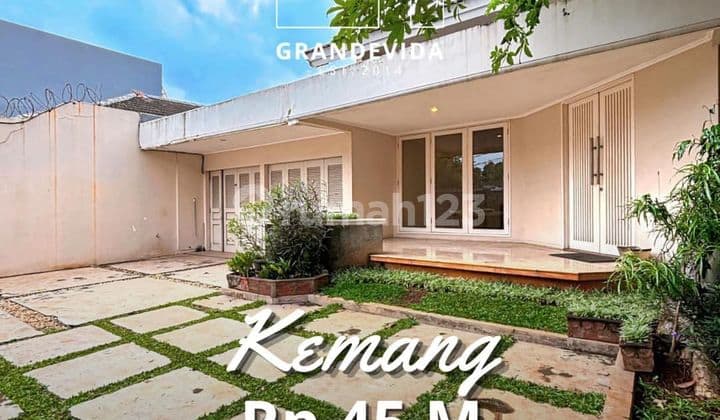 Rumah Lokasi Strategis Tanah Luas Dan Bangunan Besar 2 Lantai At Bangka Kemang