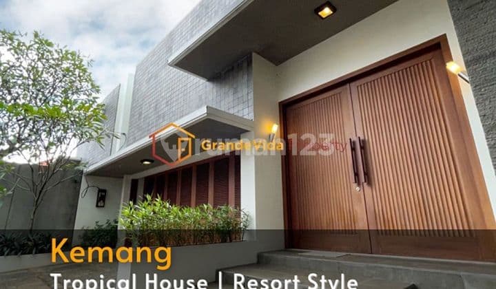 Design Modern Tropis Nyaman Dan Asri Jalan Lebar Bebas Banjir At Musholla Kemang