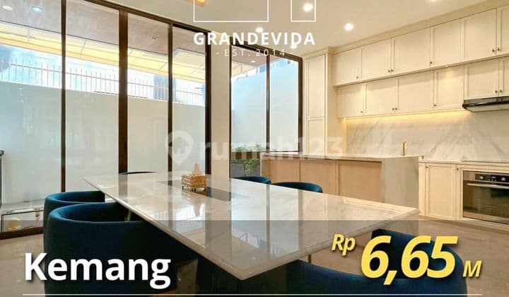 Rumah Dalam Compund Sangat Terawat Dan Siap Huni 3 Lantai Plus Rooftop At Ampera Kemang