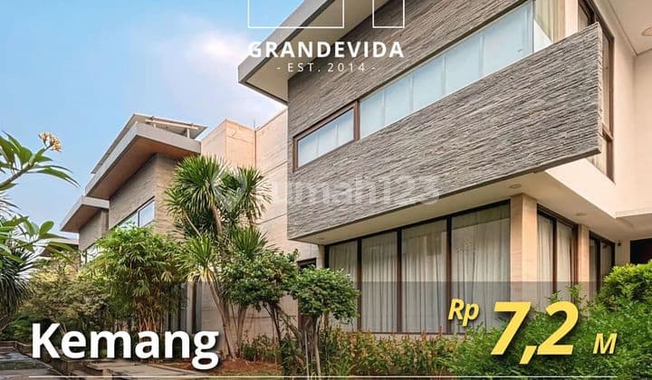 Bangunan 3 Lantai Plus Rooftop Terawat Dan Siap Huni At Ampera Kemang