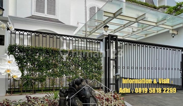 Rumah Super Mewah Design American Classic Terawat Dan Siap Huni At Jl Tirtayasa