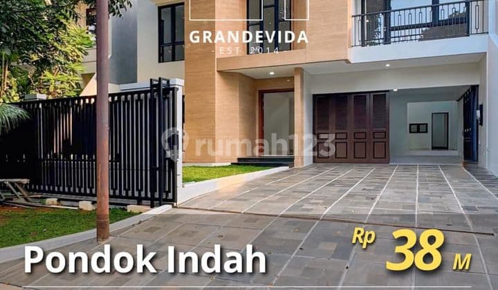 Rumah Baru Siap Huni Bangunan 2 Lantai Ada Swimming Pool At Duta Indah