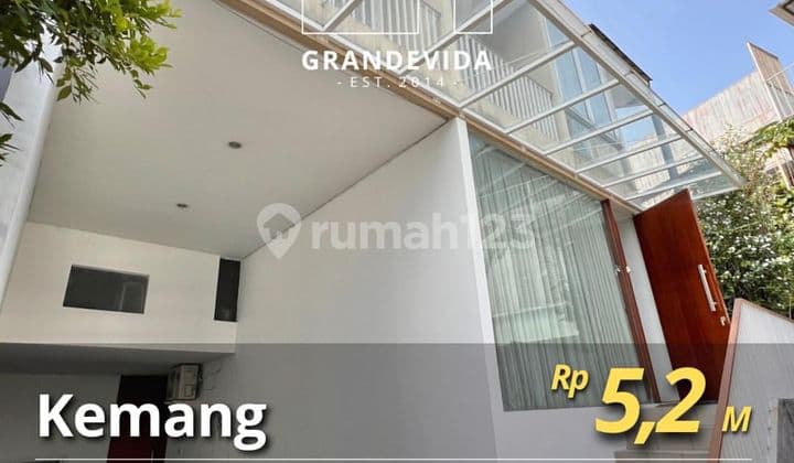 Rumah Cantik Dalam Compund Bebas Banjir Design Modern Minimalis At Jl Bungur Kemang