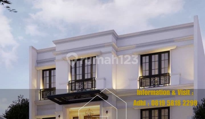 Jarang Ada Rumah Baru Lokasi Elite At Jl Lauser Kebayoran Baru