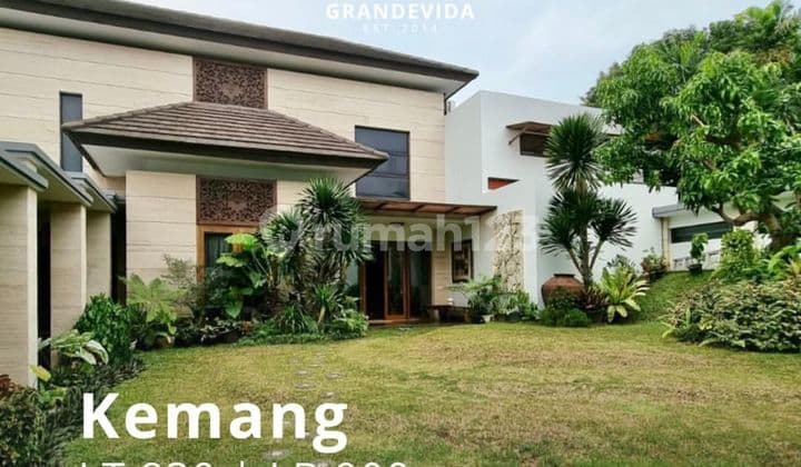 Modern Minimalist Design 2-Story Building With Swimming Pool in North Kemang