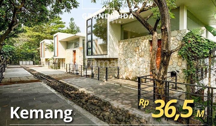 Townhouse Satu Cluster Dijual Semua Nyaman Dan Asri Bebas Banjir At Kemang Utara