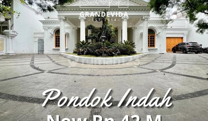 Harga Njop Rumah Mewah Classic Fully Renovated Di Jalan Utama Pondok Indah