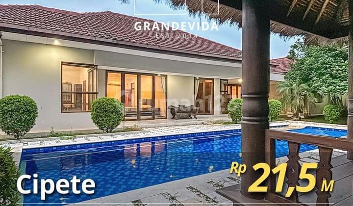 Lokasi Sangat Strategis 5 Menit Ke Stasiun Mrt Rumah Mewah Dalam Komplek Teladan Cipete