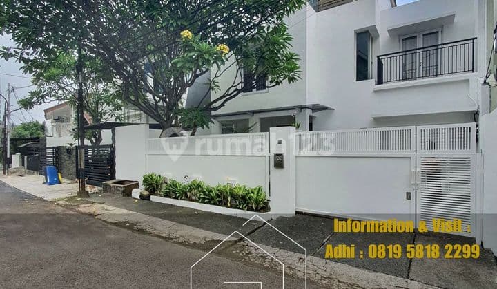 Well-Maintained and Move-In Ready House on a Wide Street in Gandaria Tengah, Kebayoran Baru