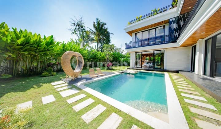 Freehold - Ubud Hideaway Rooftop Garden Villa With Stunning Mount Agung Views, Bali