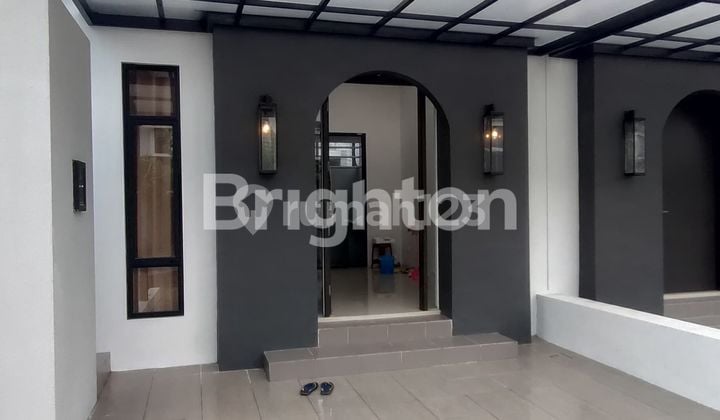 RUMAH JAPANESE STYLE TERAWAT DAN SIAP HUNI DIKELILINGI AREA KOMERSIAL DEKAT TOL SUMO, BUNDARAN WARU, CITO, TERMINAL BUNGURASIH, BANDARA JUANDA