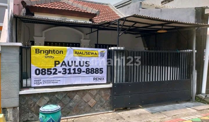 Rumah Baru Renov Siap Huni Dekat dengan Merr, Rungkut, Pondok Tjandra, Tol Waru Juanda