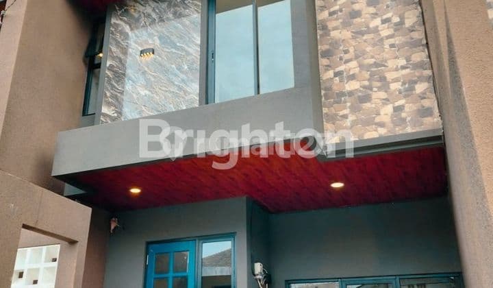 RUMAH NEW GRESS DENGAN DESIGN MINIMALIS MODERN DEKAT BANDARA JUANDA, SPBU RAYA TROPODO, SUPERINDO, PASAR WADUNG ASRI, TOLL WARU-JUANDA, PONDOK TJANDRA