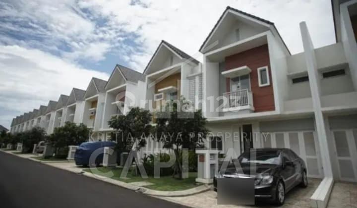 Rumah Modern Dua Lantai di Summarecon Cluster Amanda
