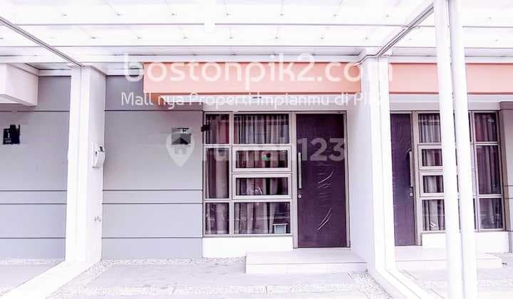 Jual Rumah Cluster Virginia 5 PIK 2 4,5x10 m2 LB 55 m2 2 Lantai 2 Fullyfurnish Bisa Dicicil tanpa BI Checking