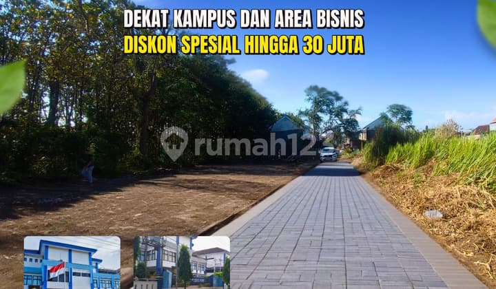 Tanah Murah Serayu Madiun Kota: Cuma 300 Jutaan, SHM Pekarangan