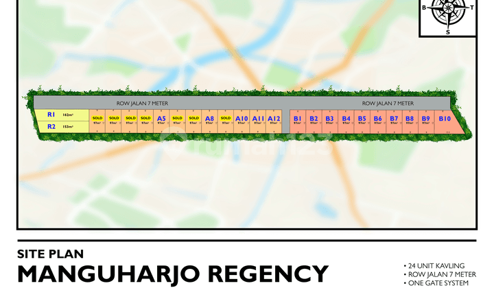 LAND FOR SALE CHEAP MADIUN ROADSIDE RINGROAD NEAR ALUN ALUN