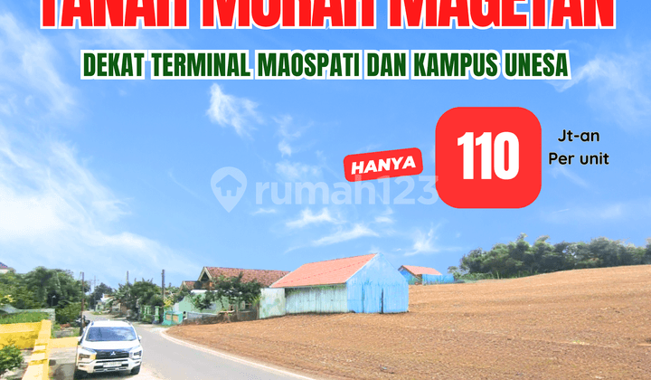Stop Scroll! Tanah Maospati 110 Jutaan Dekat Kampus Unesa