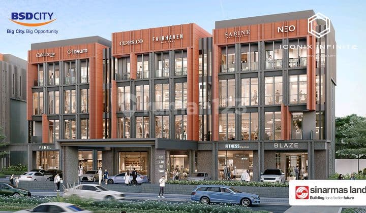 Iconix Infinite Bsd City Studio Loft Premium 4 Lantai