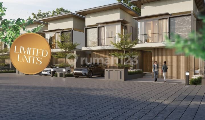 Rumah Modern 2 Lantai Tipe Verdant by Cluster Laguna di Sawangan