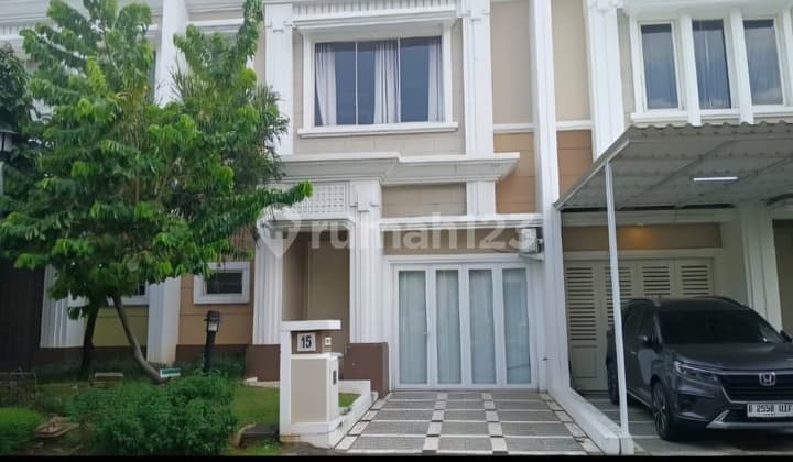 Dijual - Rumah Siap Huni Full Furnished F7 No.15, Cluster Flamingo - Gading Serpong LT : 112 M² LB 180M² SHM 2 Lantai Kondisi: Sudah Renovasi, Hadap Timur (Semua Sudah tersedia - Sangat Cocok untuk Langsung Ditempati atau Investasi) Harga 2,9M Nego