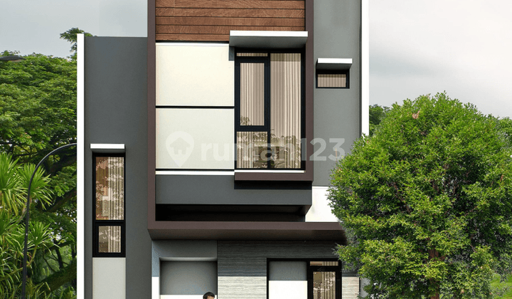 Rumah 1 Lantai L6 Cluster Orchard Park di Serpong Natura City