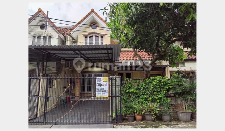 Rumah Dijual : Lt:136(8X17),Lb:144m2, 1.5Lt, SHM, Barat, Citra Garden 2, Jakarta Barat