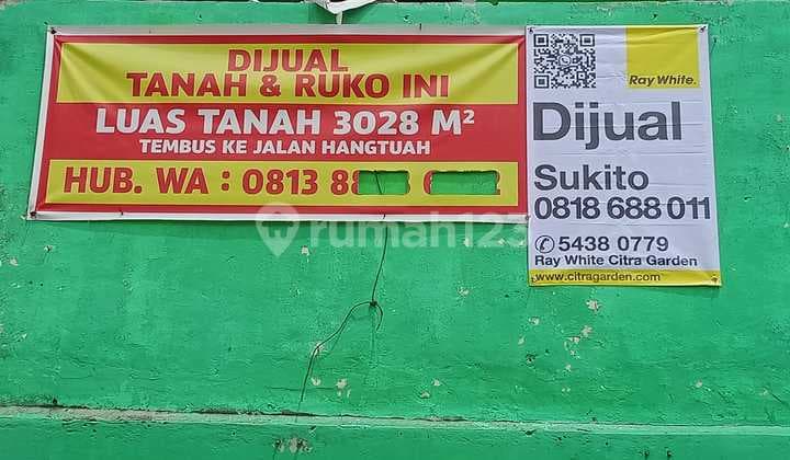 Tanah Dijual, Cbd Dumai-Riau, Lokasi Strategis, LT: 3028M2, SHM di Jl Jend Sudirman Tembus Jl Hang Tuah (Lihat Video)