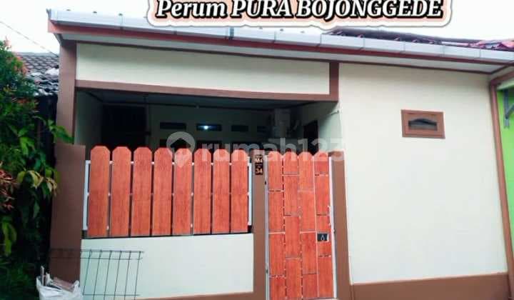 Di Jual Rumah Lokasi Perumahan Pura Bojonggede Kab. Bogor