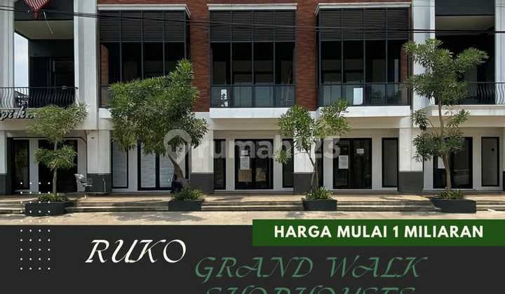 Grand Residence City ✨ Ruko 2 Lantai Bergaya Modern di Kawasan Strategis Grand Residence City Bekasi - Pilihan Ideal untuk Investasi Maupun Tempat Usaha Impian Anda !