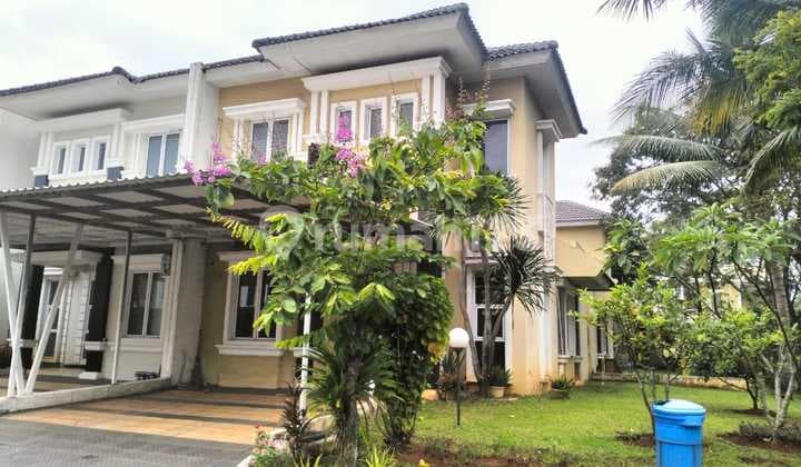 Dijual Rumah Hook Bagus di Cluster Fiordini Il Lago Gading Serpong