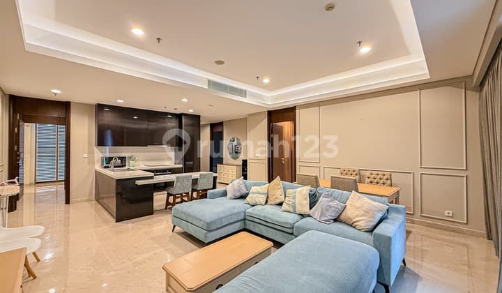 Modern Minimalis Apartemen Pondok Indah Residence 2 Bedroom