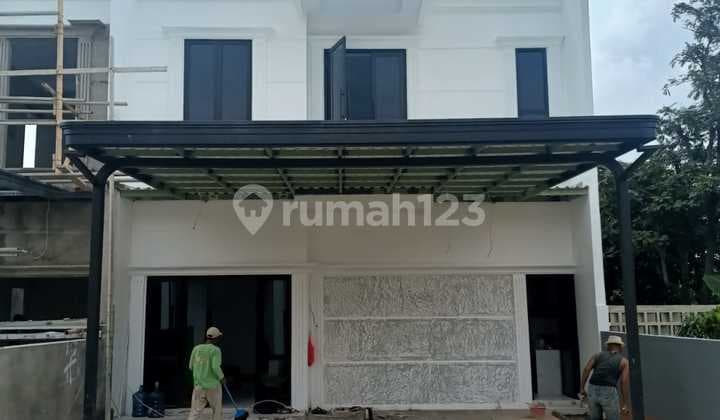 Dijual Rumah Baru Design Classic Dlm Cluster Khusus Muslim di Gamprit Dekat ke Jatiwaringin Bekasi