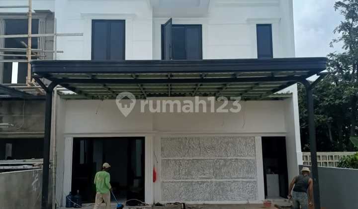 Dijual Rumah Baru Design Classic Dlm Cluster Khusus Muslim di Gamprit Dekat ke Jatiwaringin Bekasi