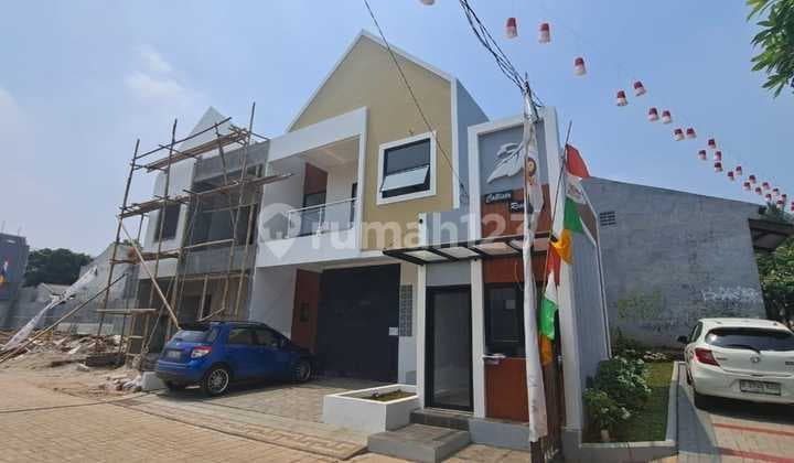 Hunian Asri Design Modern Dlm Cluster di Kranggan Jatisampurna