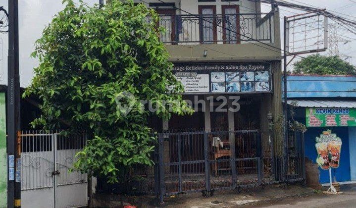 Ruko Dijual 2 Lantai, Siap Usaha, Jalan Raya Wisama Asri, 8 Menit Stasiun Bekasi