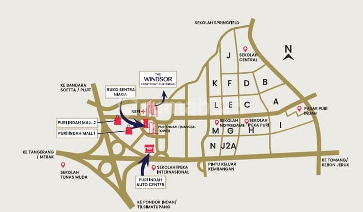 Dijual Kavling Ekslusif Puri Indah Cbd Jakarta Barat