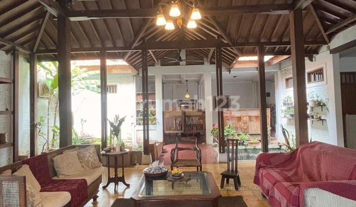 Rumah Joglo Cantik Artistik di Rempoa Ciputat Timur Tangsel
