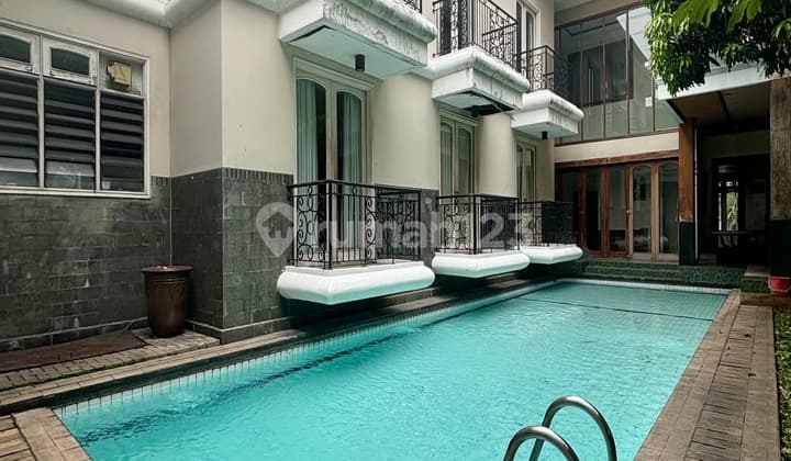 Turun Harga Rumah Mewah Dgn 7 Kamar & Kolam Renang - Dekat Rs Puri Cinere Cocok Untuk Kost